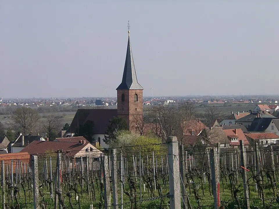 Ansicht von Forst an der Weinstraße