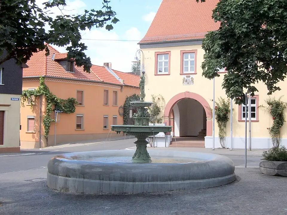 Ansicht von Schwabenheim an der Selz