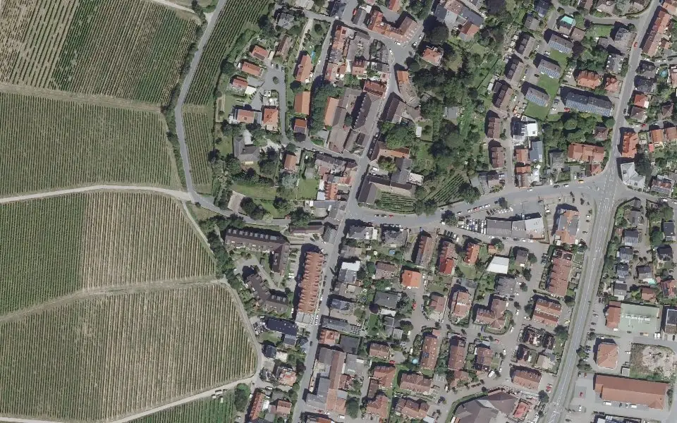 Luftbild der Umgebung von Carl Sittmann in Oppenheim