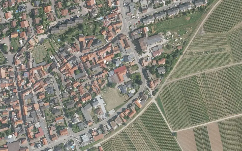Luftbild der Umgebung von Fluch-Gaul in Grünstadt