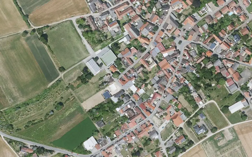 Luftbild der Umgebung von G.-Heinz Clauter in Monzernheim