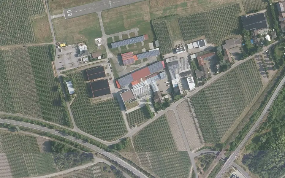 Luftbild der Umgebung von Henselwein in Bad Dürkheim