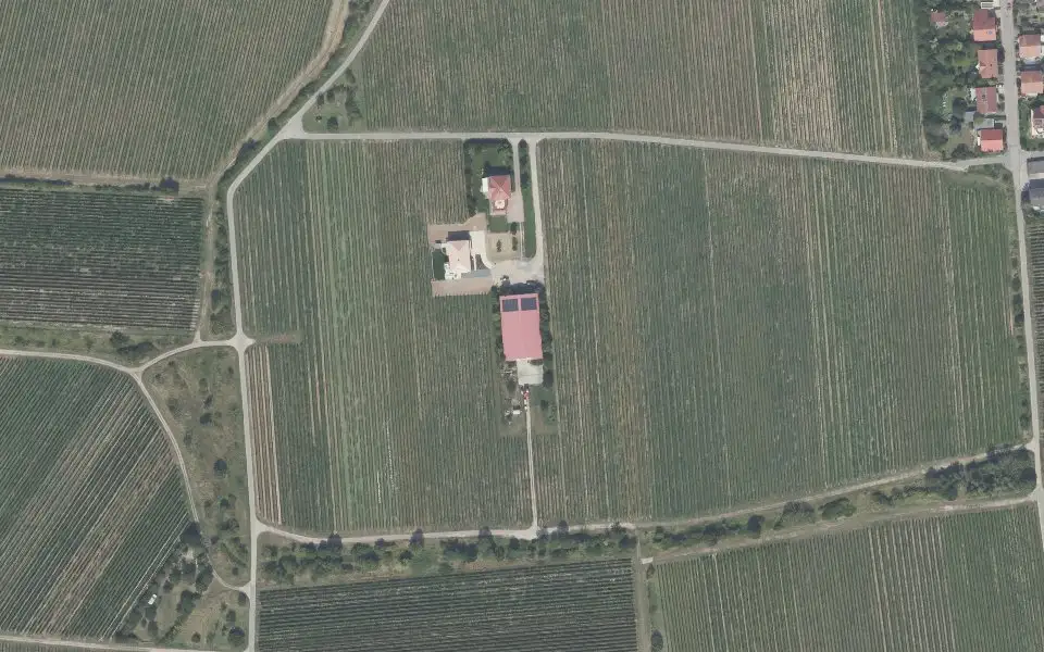 Luftbild mit der Einzellage Hoheburg