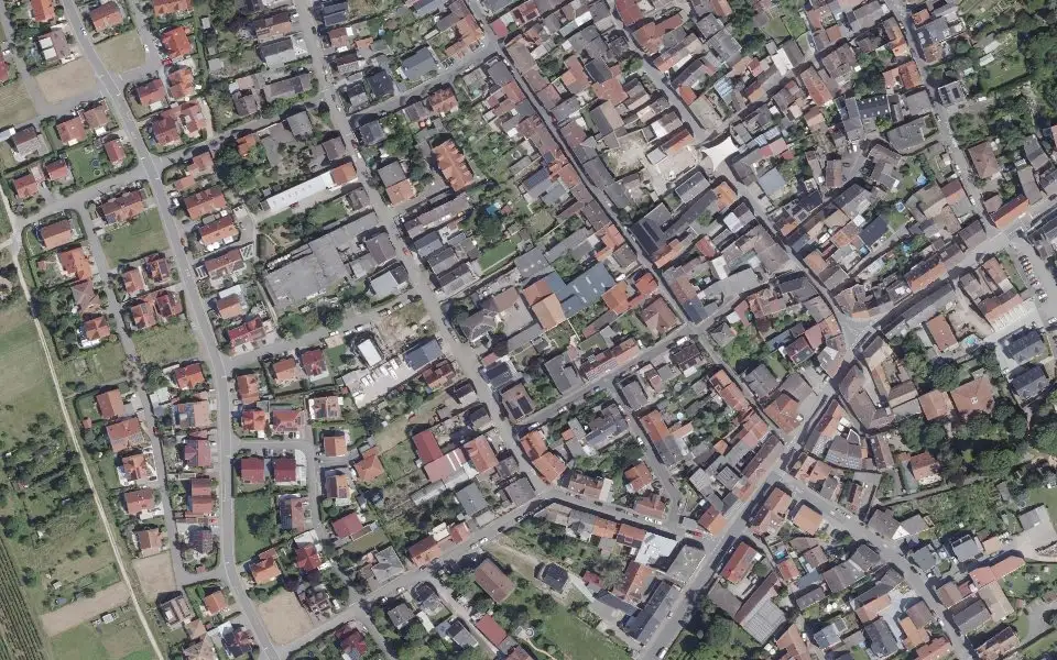 Luftbild mit der Einzellage Schönhölle