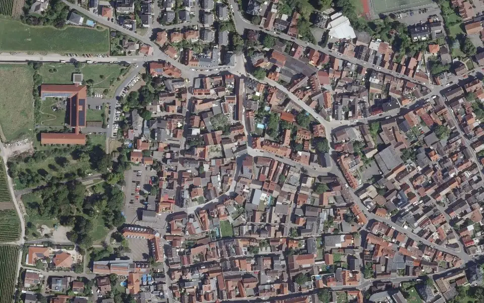 Luftbild der Umgebung von Melchior Josef Leber in Bodenheim