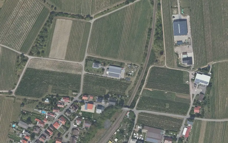 Luftbild der Umgebung von Rebenhof Kappner in Neustadt an der Weinstraße
