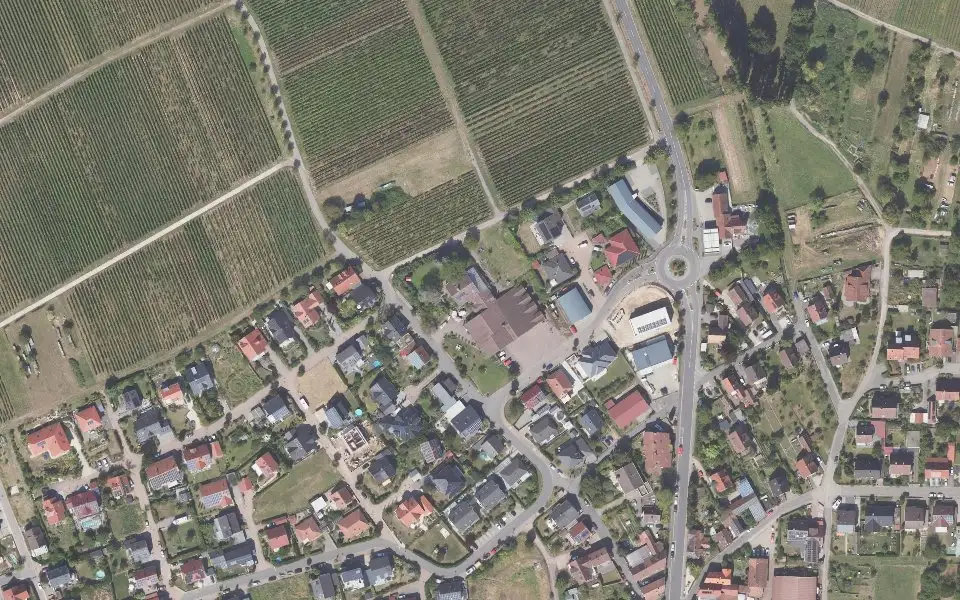 Luftbild der Umgebung von Vinothek in Klingenmünster