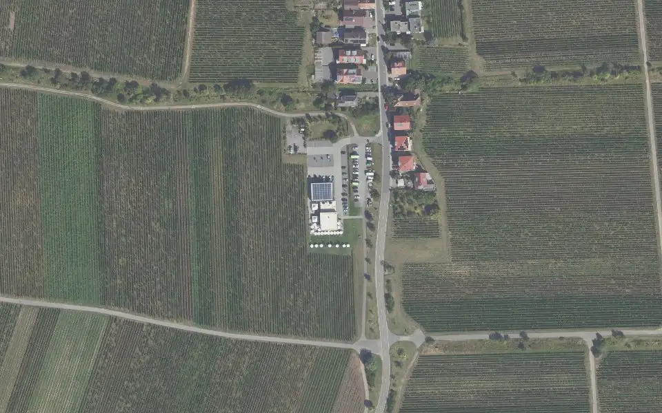 Luftbild mit der Einzellage Berg