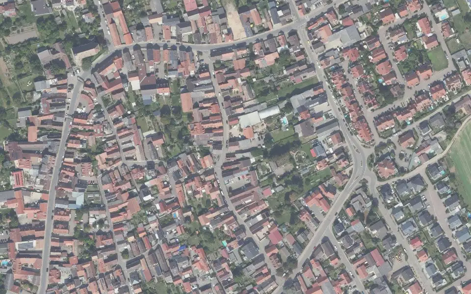 Luftbild der Umgebung von Weinbau Gross in Meckenheim