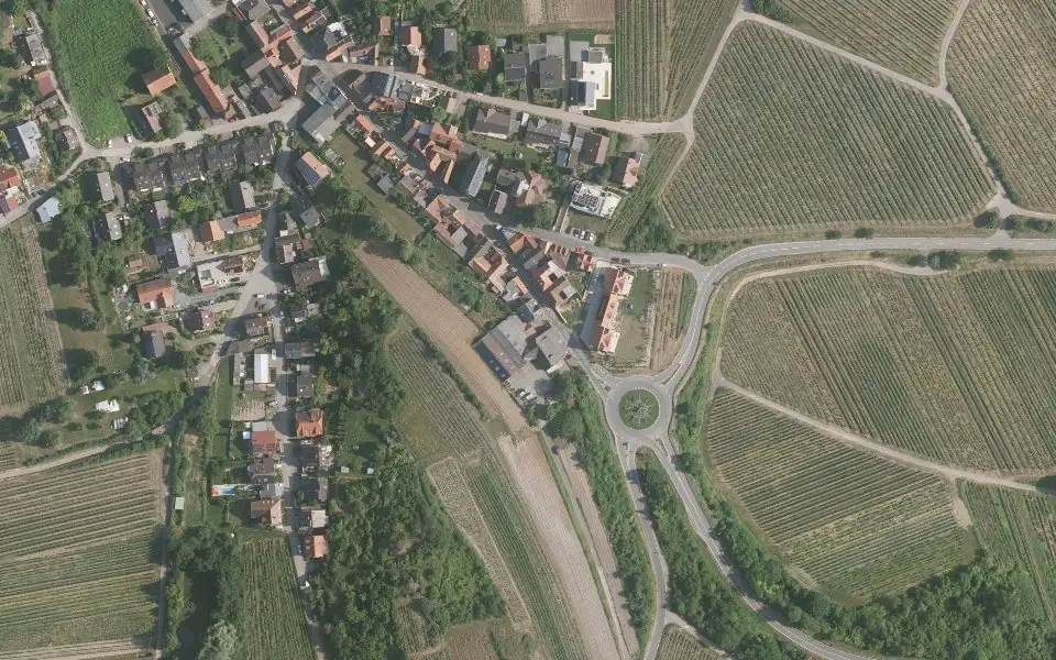 Luftbild mit der Einzellage Kalkofen