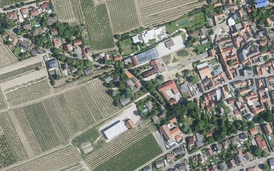 Luftbild mit der Einzellage Sonnenberg