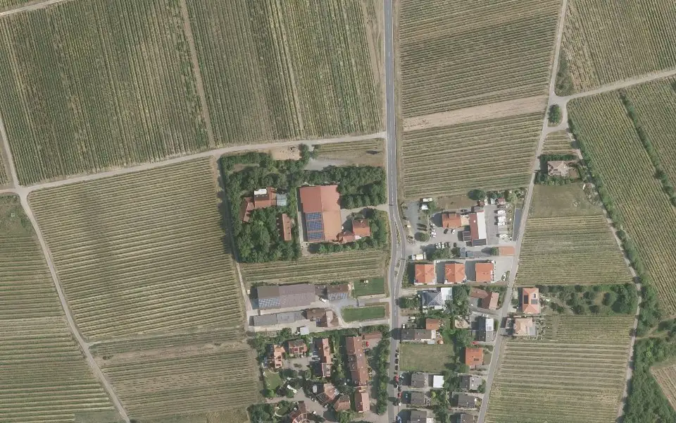 Luftbild der Umgebung von Weingut Bohnenstiel in Herxheim am Berg