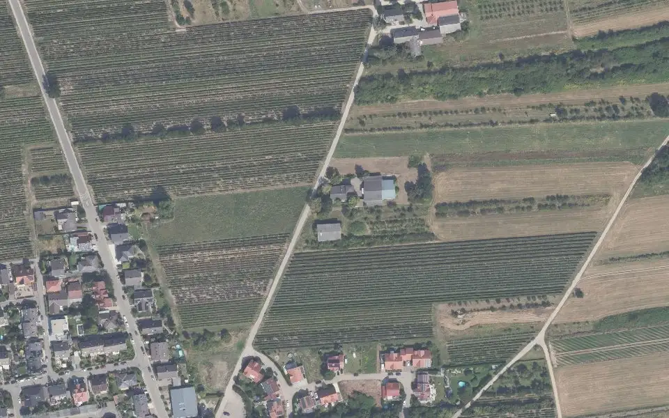 Luftbild mit der Einzellage Sonnenberg