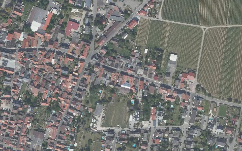 Luftbild der Umgebung von Weingut Härle-Kerth in Neustadt an der Weinstraße
