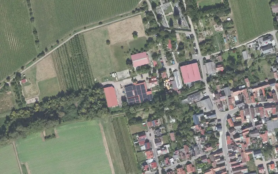 Luftbild mit der Einzellage Roter Berg