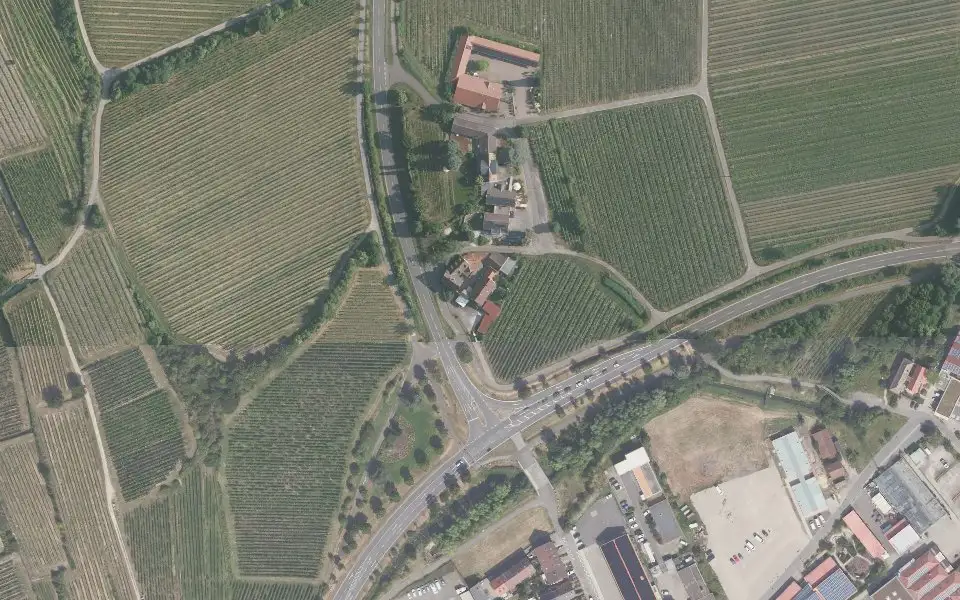 Luftbild der Umgebung von Weingut Jüllich in Bad Dürkheim
