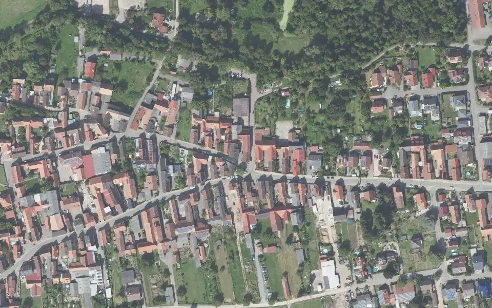 Luftbild der Umgebung von Weingut Kehrt in Winden