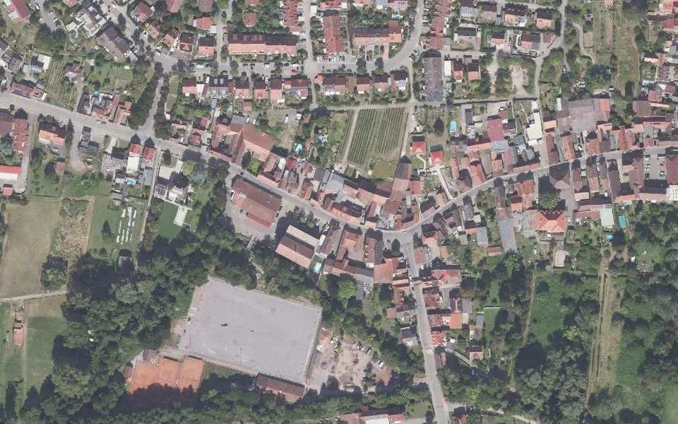Luftbild der Umgebung von Weingut Markus Stentz in Landau in der Pfalz