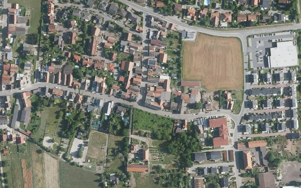 Luftbild der Umgebung von Weingut Martin Schmitt in Dirmstein