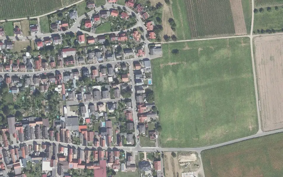 Luftbild der Umgebung von Weingut Rieger in Neustadt an der Weinstraße