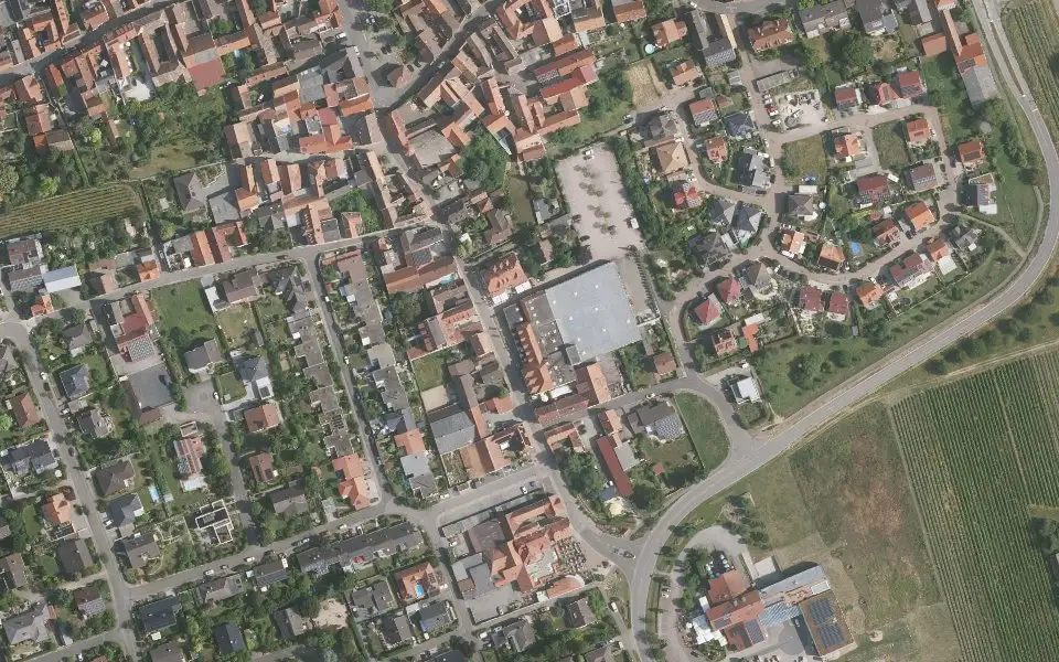Luftbild der Umgebung von Weinhaus am Sonnenberg in Weisenheim am Berg