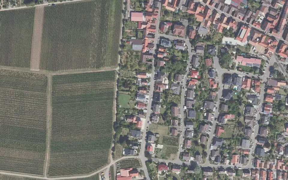 Luftbild der Umgebung von Weinkellerei Gebrüder Ziegler in Maikammer