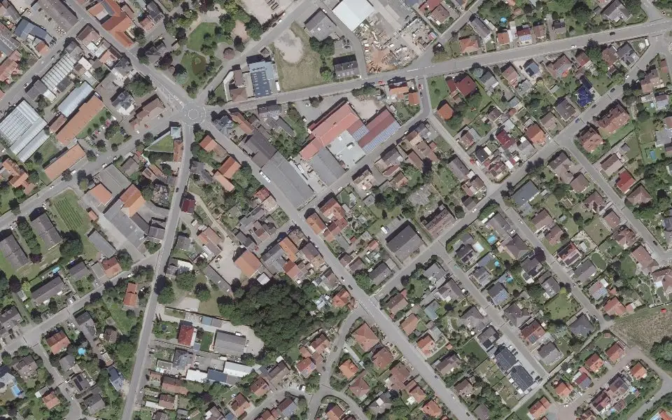 Luftbild der Umgebung von Winzer der Rheinhessischen Schweiz eG in Wöllstein