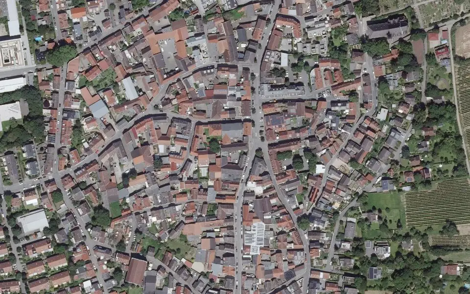 Luftbild der Umgebung von Zehnerhof M. Lemb-Geist in Mainz